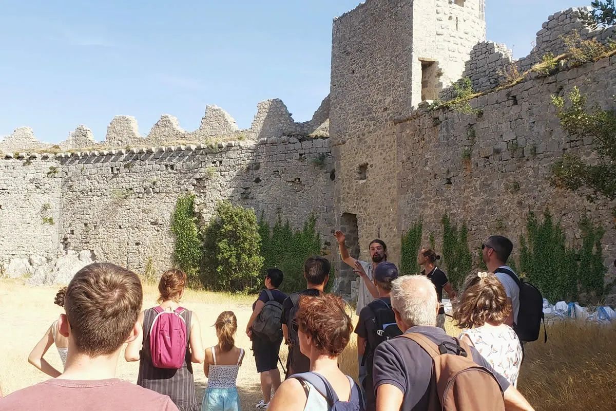 Sudfrance.fr - Visite en groupe du château de Puilaurens