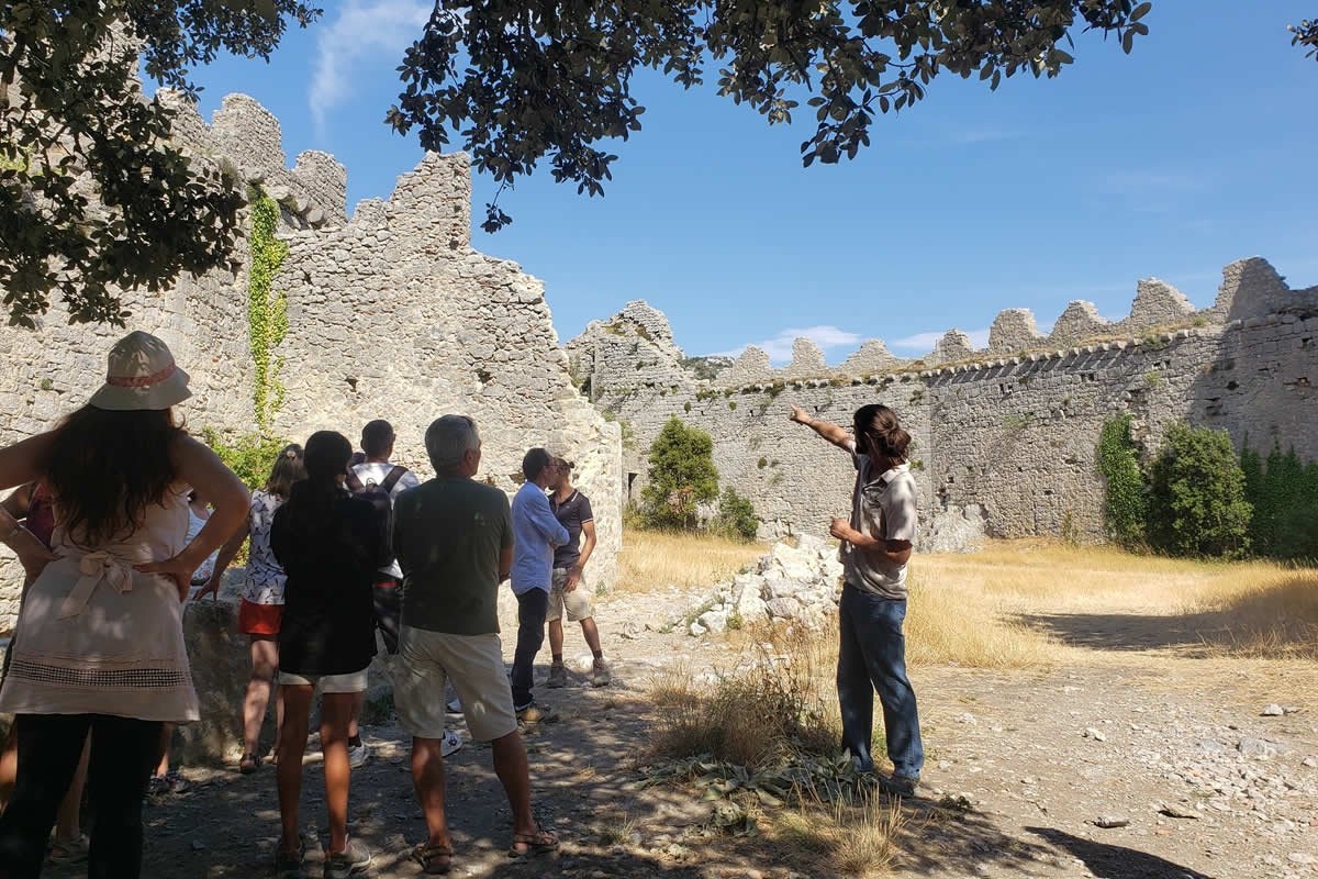 Sudfrance.fr - Visite en groupe du château de Puilaurens