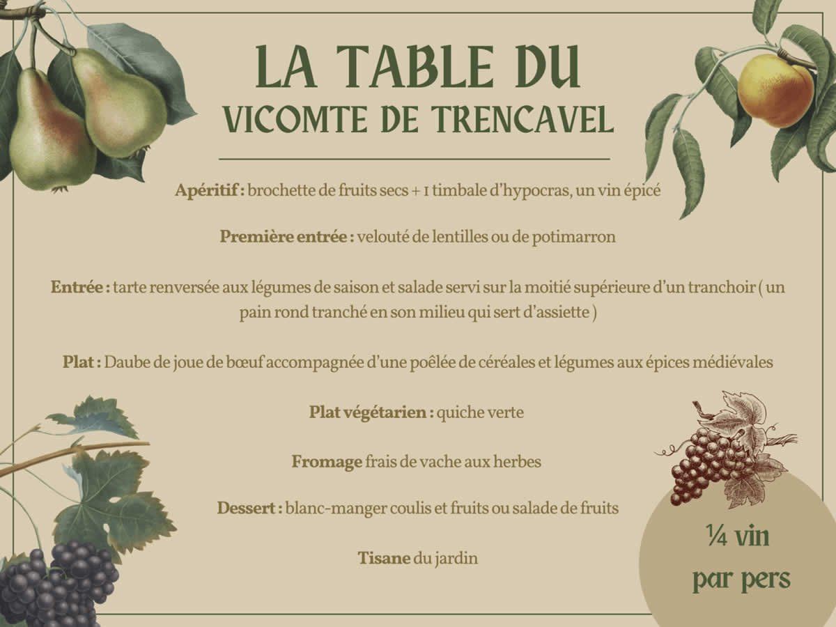 Sudfrance.fr - Option menu du Vicomte de Trencavel