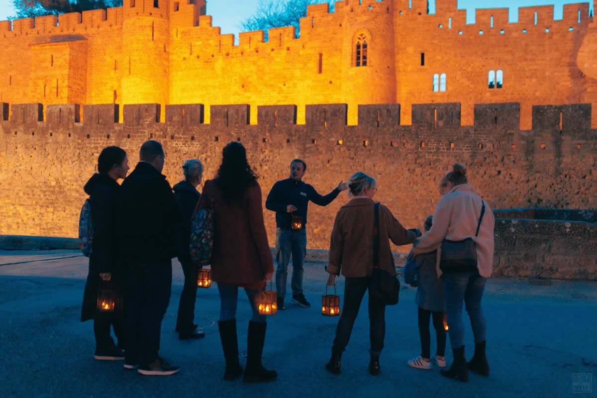 Sudfrance.fr - Visite guidée nocturne de la Cité Médiévale de Carcassonne