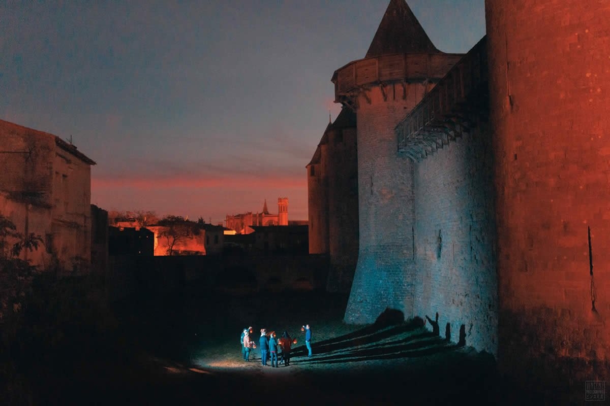 Sudfrance.fr - Visite guidée nocturne de la Cité Médiévale de Carcassonne