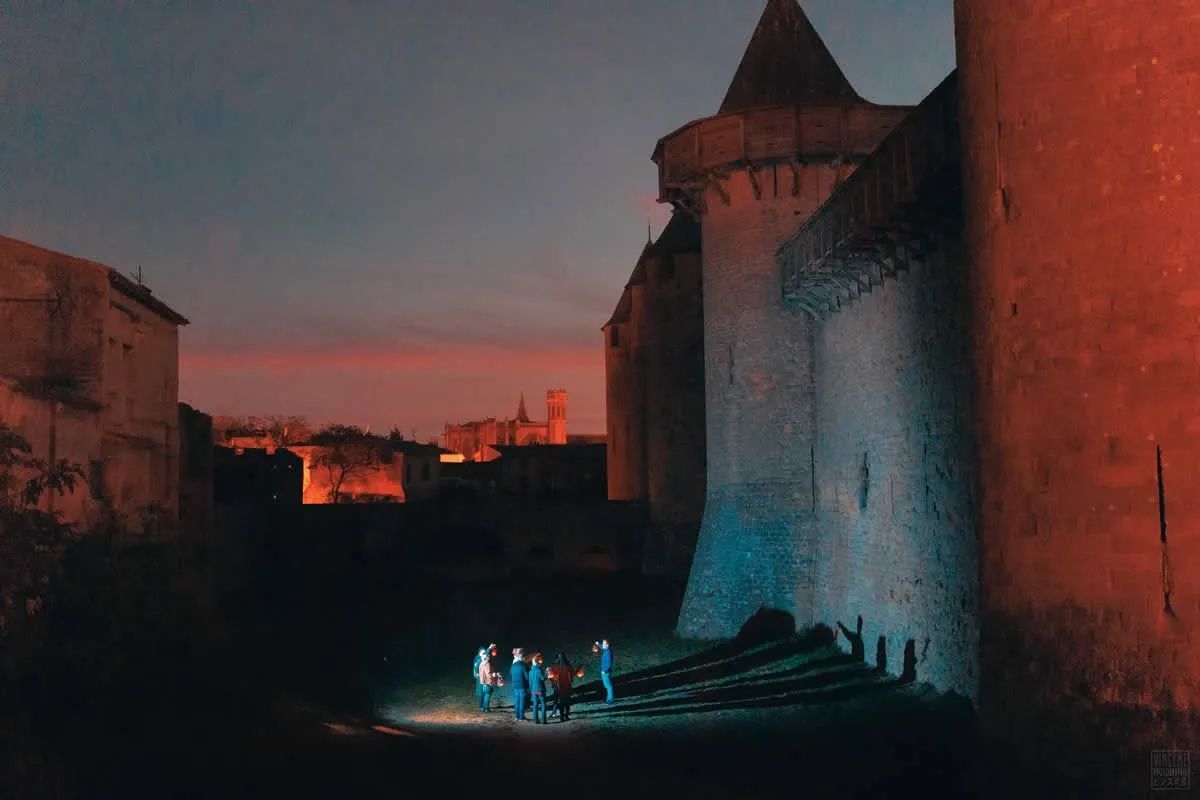 Sudfrance.fr - Visite guidée nocturne Cité médiévale Carcassonne