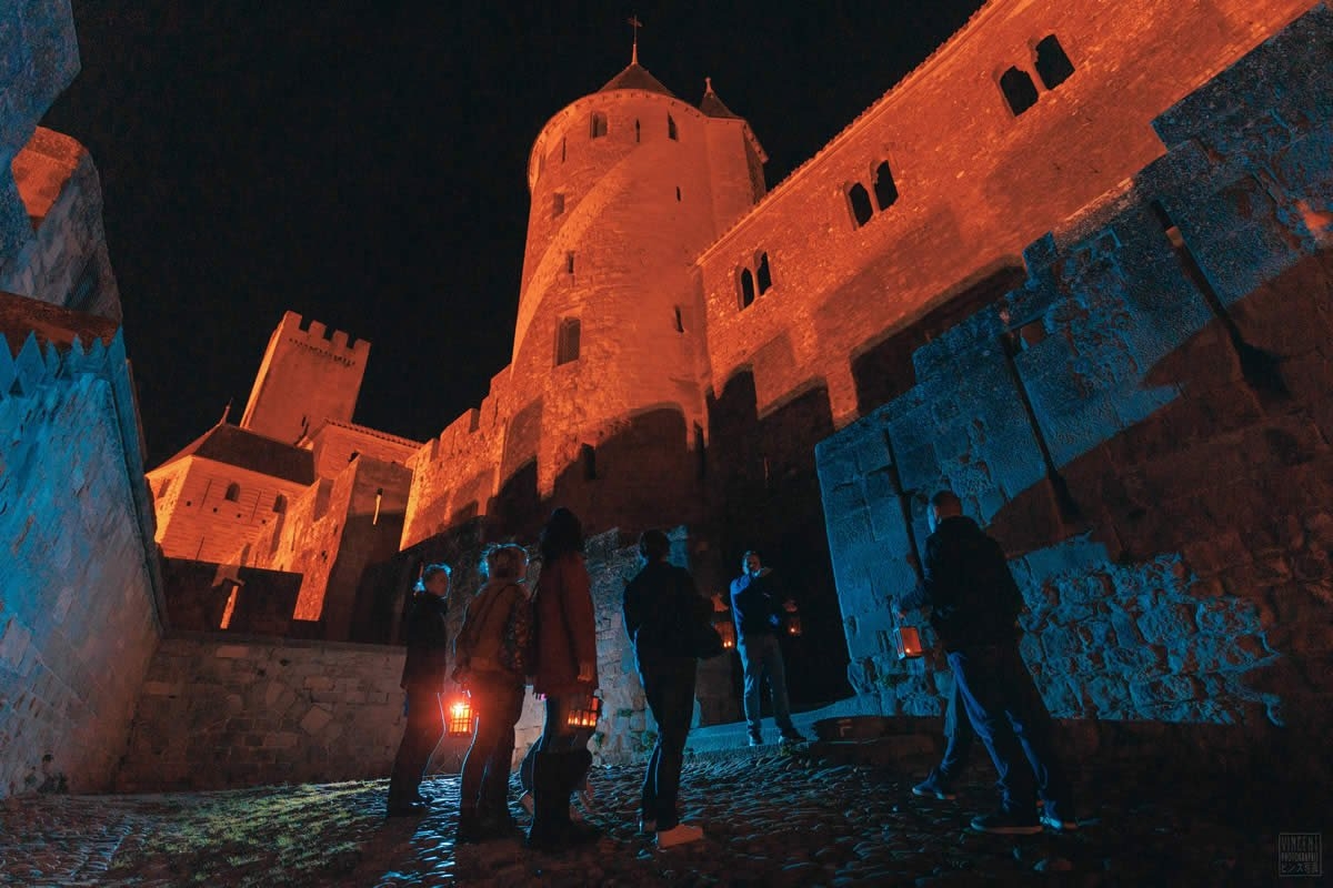 Sudfrance.fr - Visite guidée nocturne de la Cité Médiévale de Carcassonne