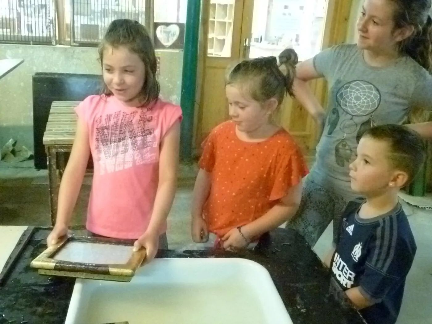 Sudfrance.fr - Atelier scolaire et pédagogique : la fabrication du papier