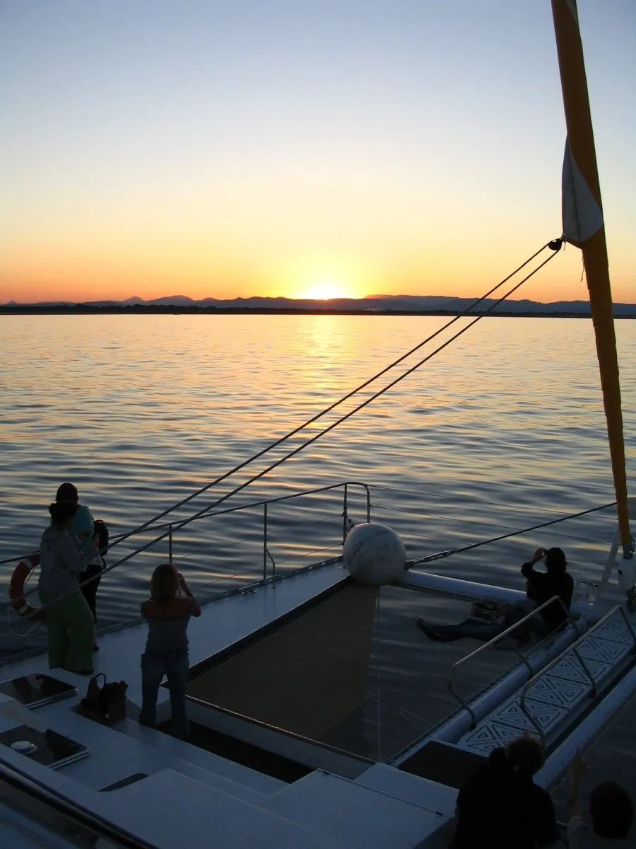 Sudfrance.fr - Balade en mer au coucher du soleil depuis Canet-en-Roussillon