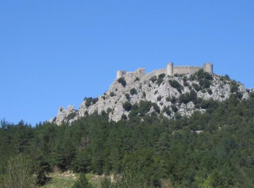Visite du château cathare de Puilaurens