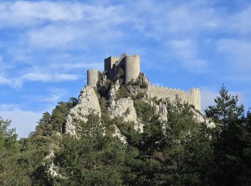 Visit to Puilaurens Castle