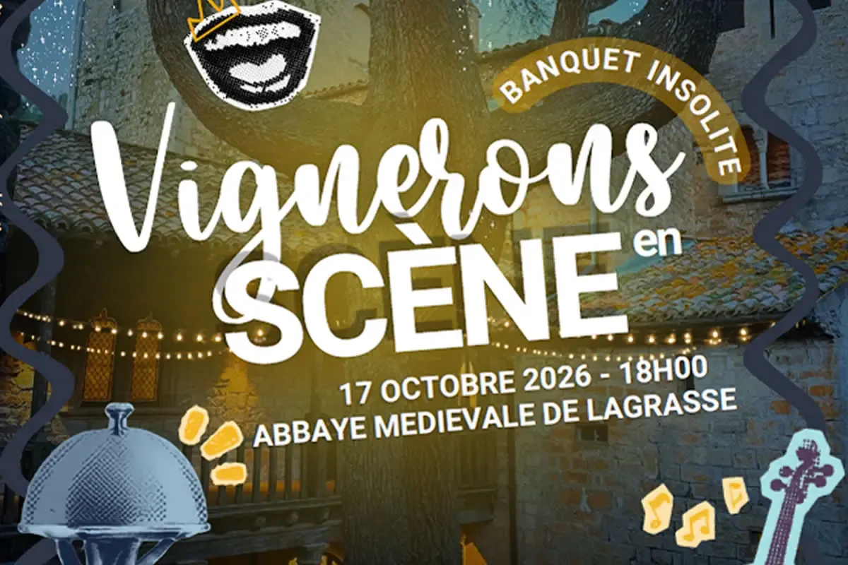 Vignerons en Scène : banquet insolite à Lagrasse