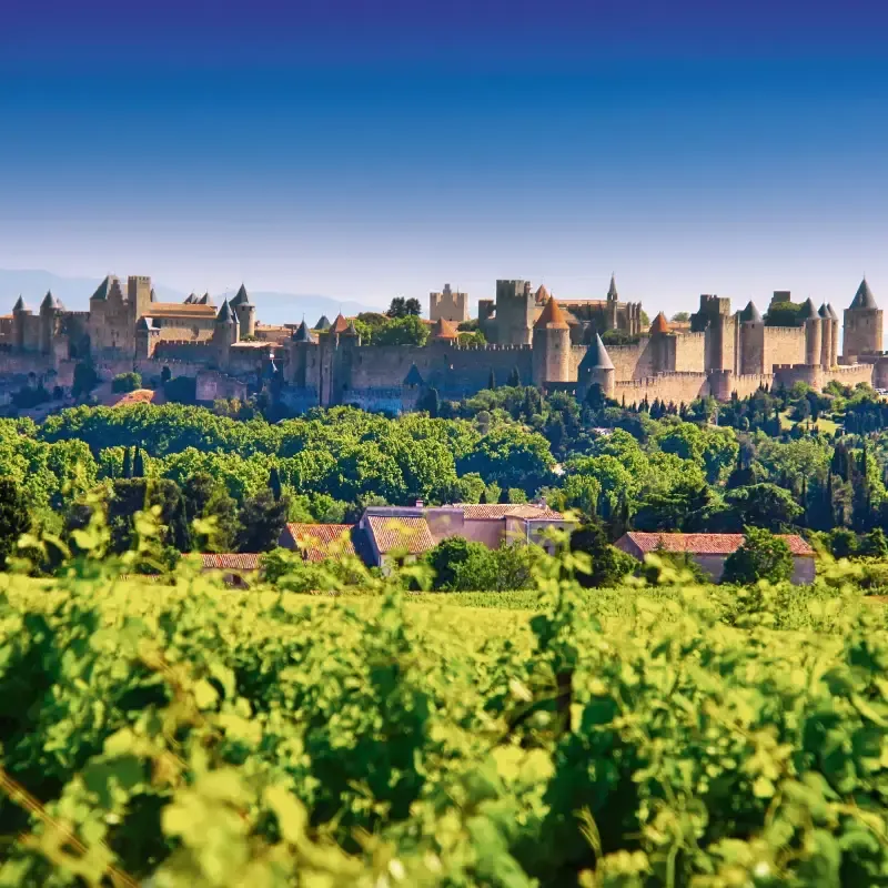  Carcassonne, joya medieval del sur de Francia 