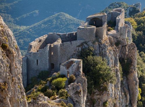 Visite du château de Peyrepertuse