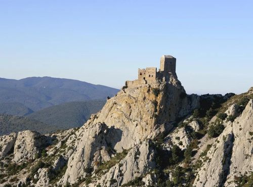 Visite du château de Quéribus à Cucugnan