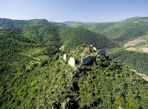 Visite du château de Termes en Hautes Corbières
