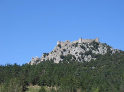 Visite du château cathare de Puilaurens