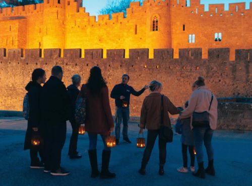 Visite guidée nocturne de la Cité Médiévale de Carcassonne