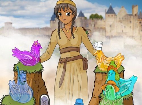 Chasse au trésor : Dame Carcas et les 7 poules de cristal