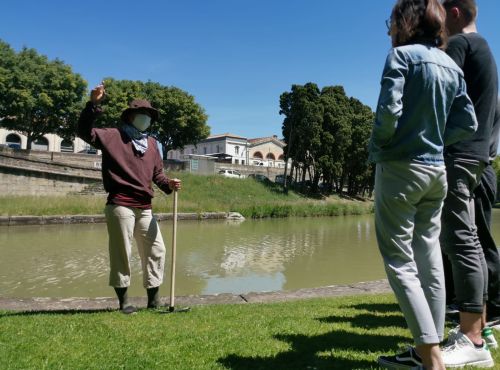 Visite théâtralisée du Canal du Midi